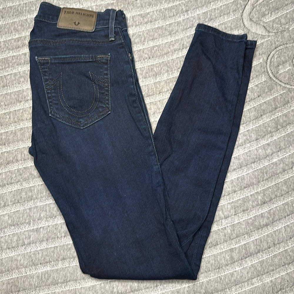True Religion Womens Blue Jeans